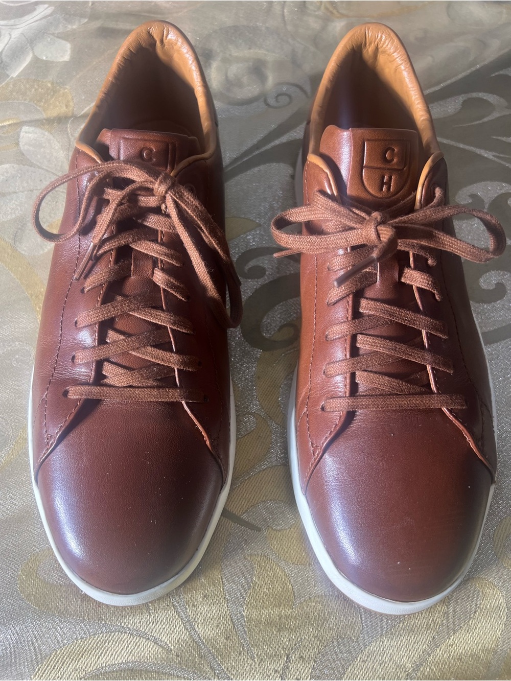 Cole Haan GRANDPRO Tennis Sneaker Woodbury Leather Mens 11 Wide 11W